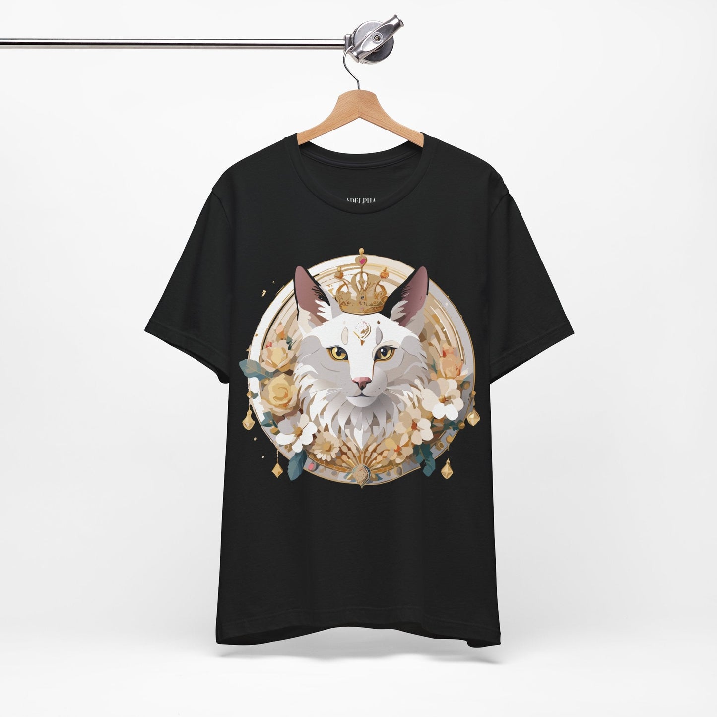 Medallion Graphic Unisex 100 Cotton Vintage Animal Medal Artwork Tee 38