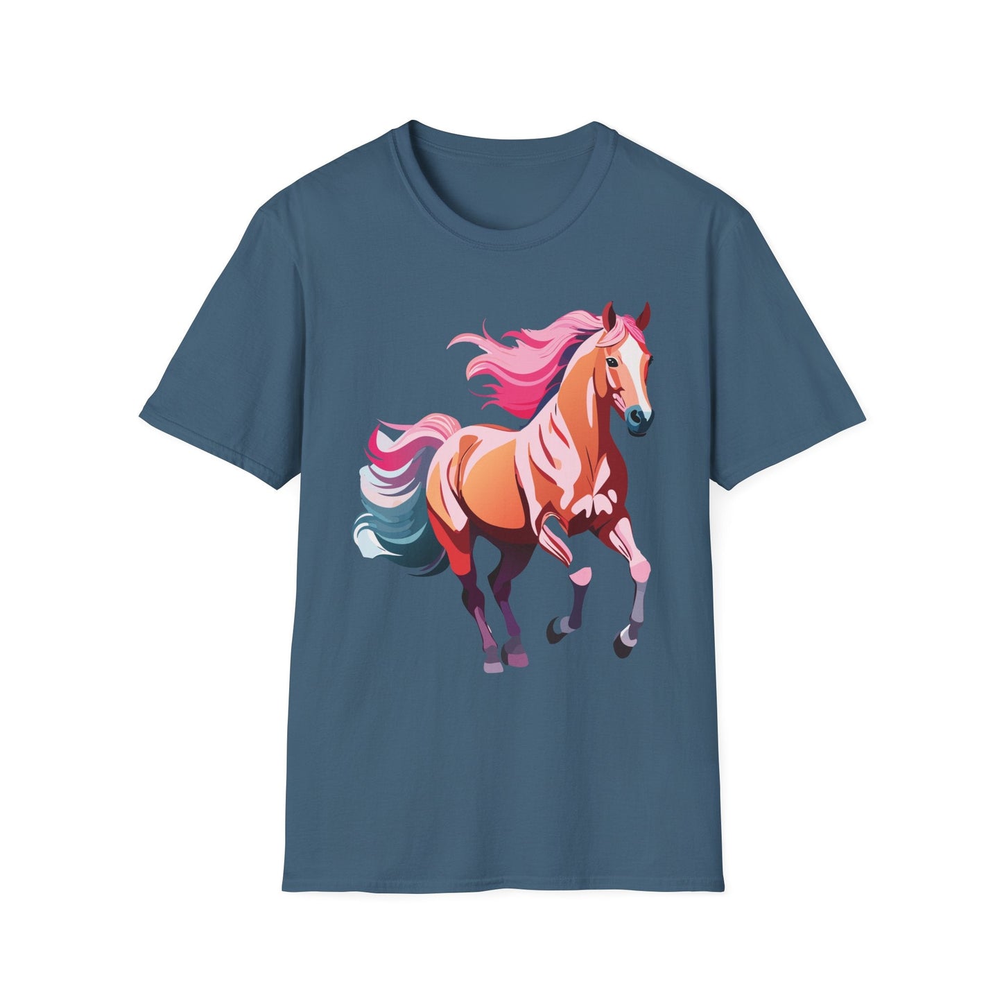 Horse Shirt Gildan Softstyle Tee Unisex 100 Percent Ring Spun Cotton