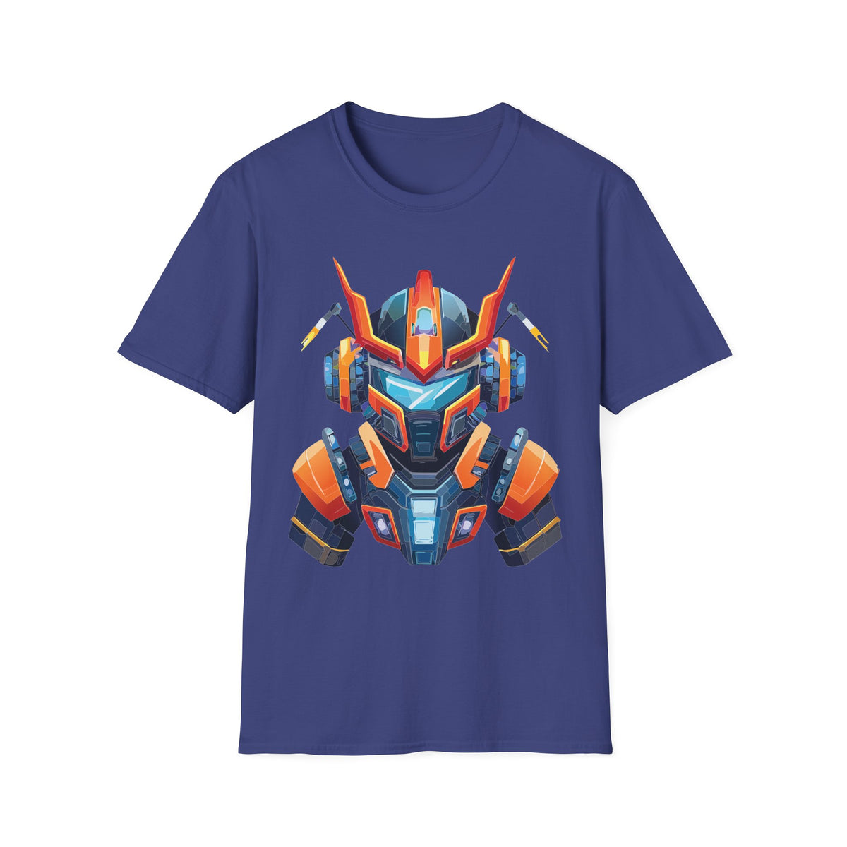 Cortoon Cyborg  Robot Terminator Graphic Tee Gildan Unisex 100 Cotton Tee Shirt h07