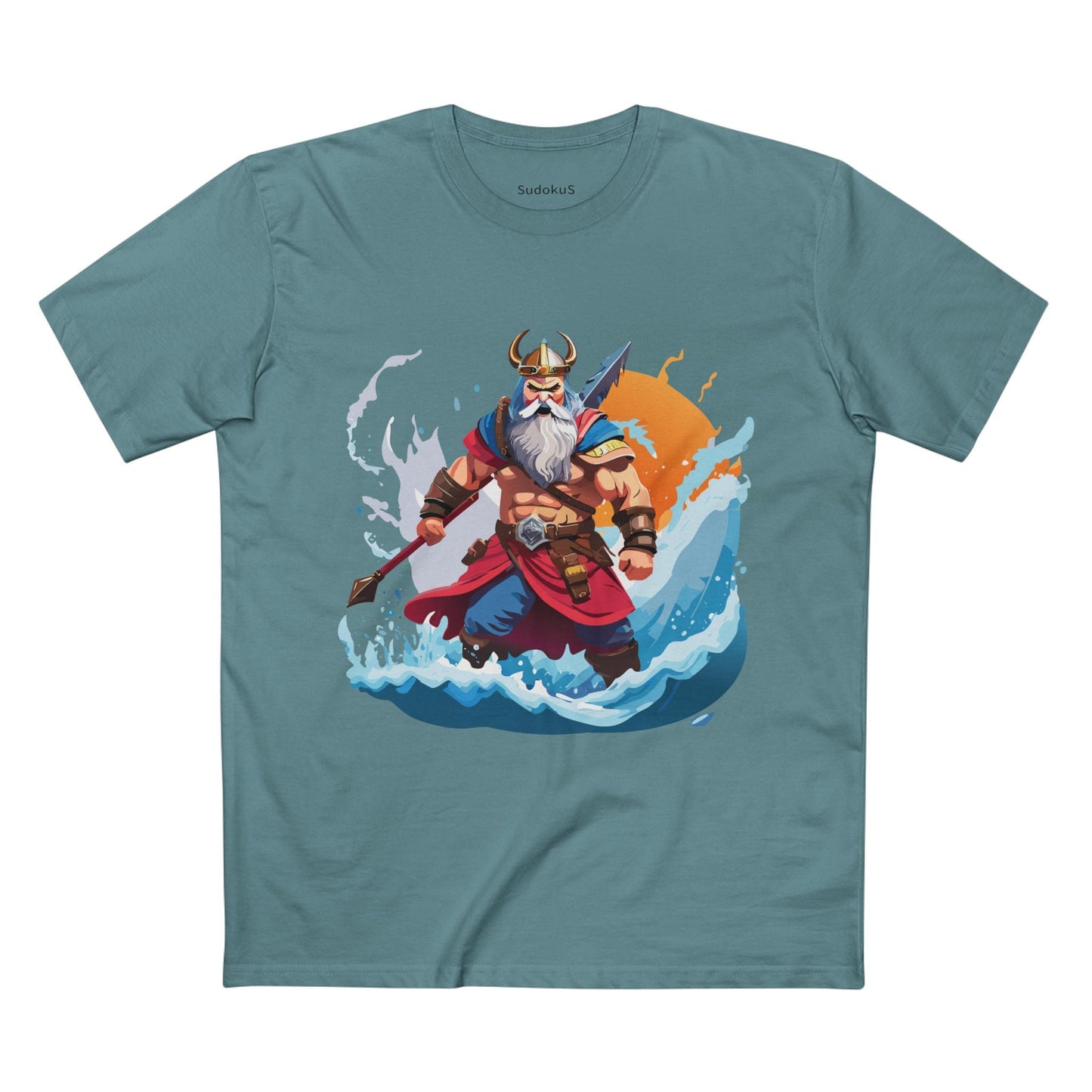 Viking Graphic Unisex 100 Cotton Staple Tee 16