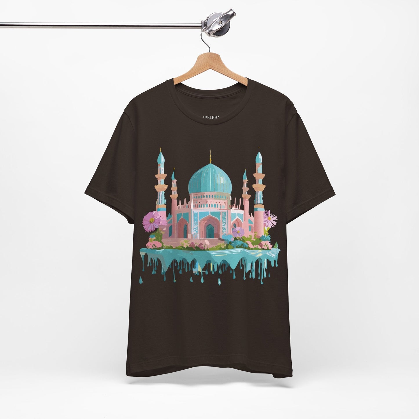 Tourist Shirt With Tashkent Graphic Tee By Adelpha Unisex Short Sleeve Vintage Artwork