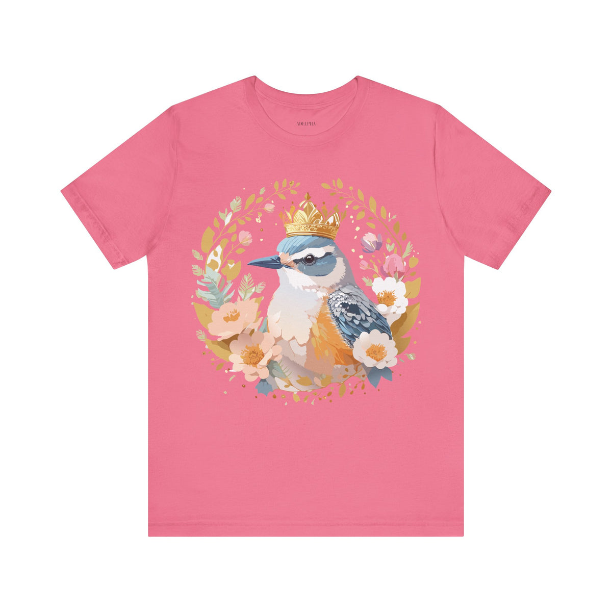 Medallion Graphic Unisex Cotton Bella+Canvas Tee with Art Design d54