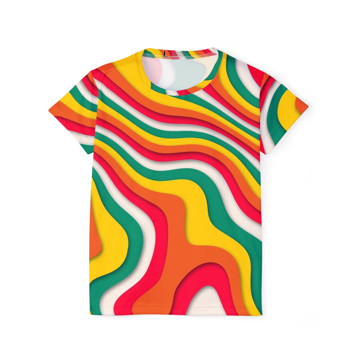 Abstract Print Shirt, Shirt with Abstract Print