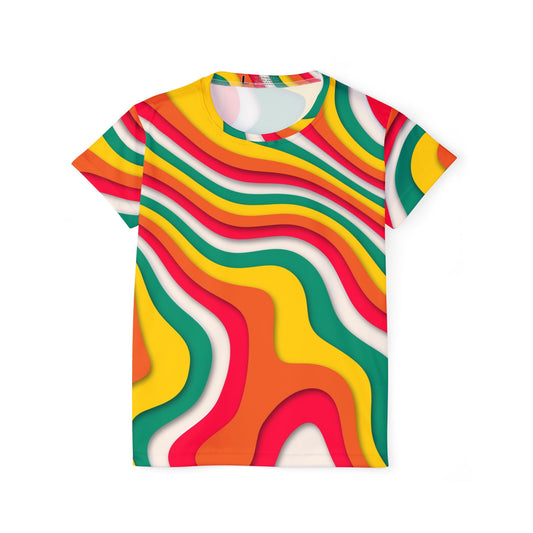 Abstract Print Shirt, Shirt with Abstract Print