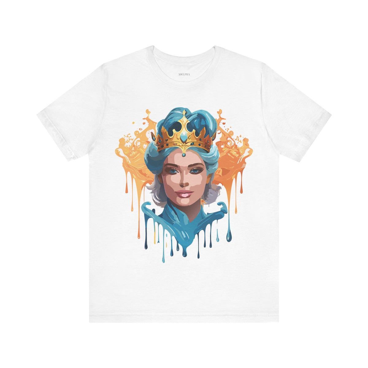 Queen Graphic Unisex Cotton Bella+Canvas Tee with Art Design m190