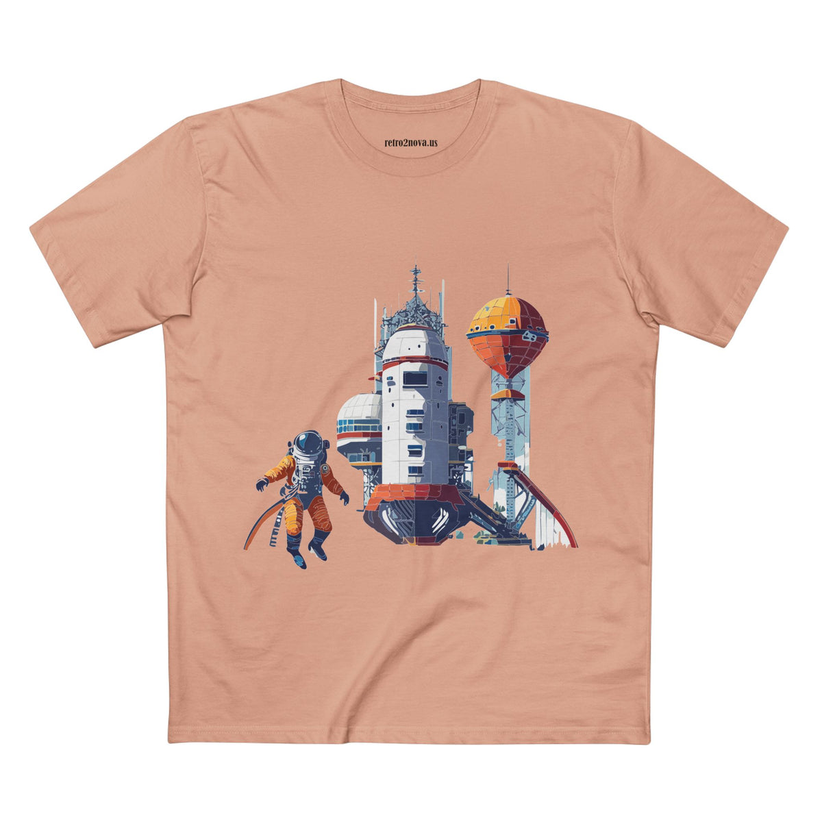 Cosmos Astronaut Graphic Tee Staple Unisex 100 Cotton Tee Shirt - CS-10