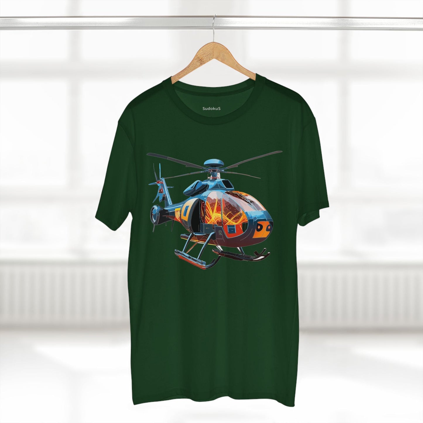 Chopper Graphic Unisex 100 Cotton Staple Tee 4