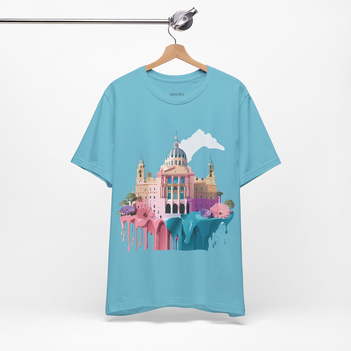 Madrid Tourist Shirt Graphic Tee Unisex Vintage Inspired Adelpha Art Design Tee Collection