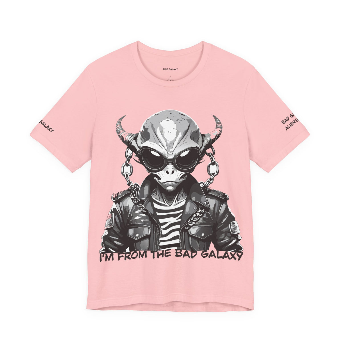 Alien Graphic Unisex Cotton Bella+Canvas Tee with Art Design b74
