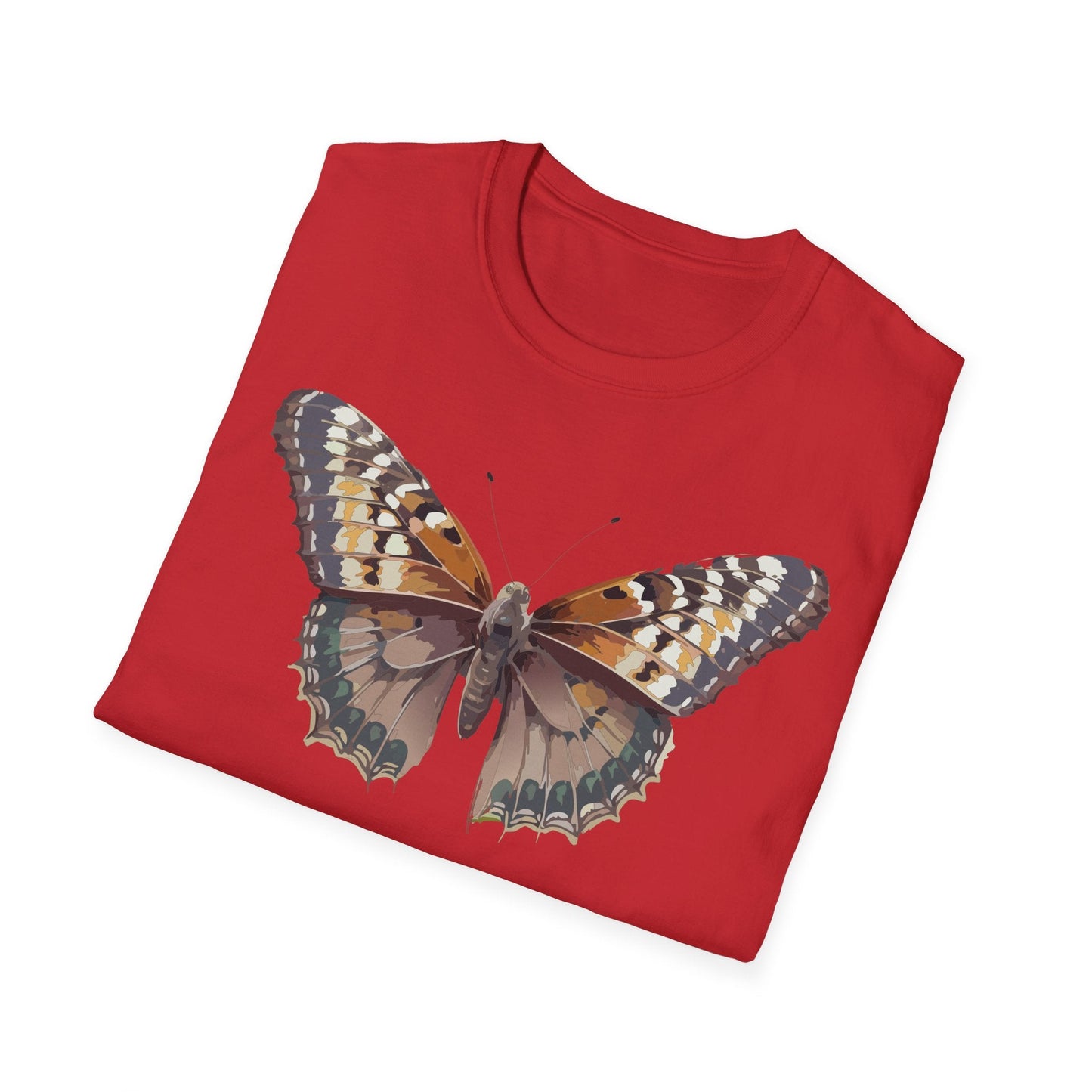 Monarch Butterfly Shirt Unisex T Shirt Design Gildan Softstyle 64000 100 Percent Ring Spun Cotton