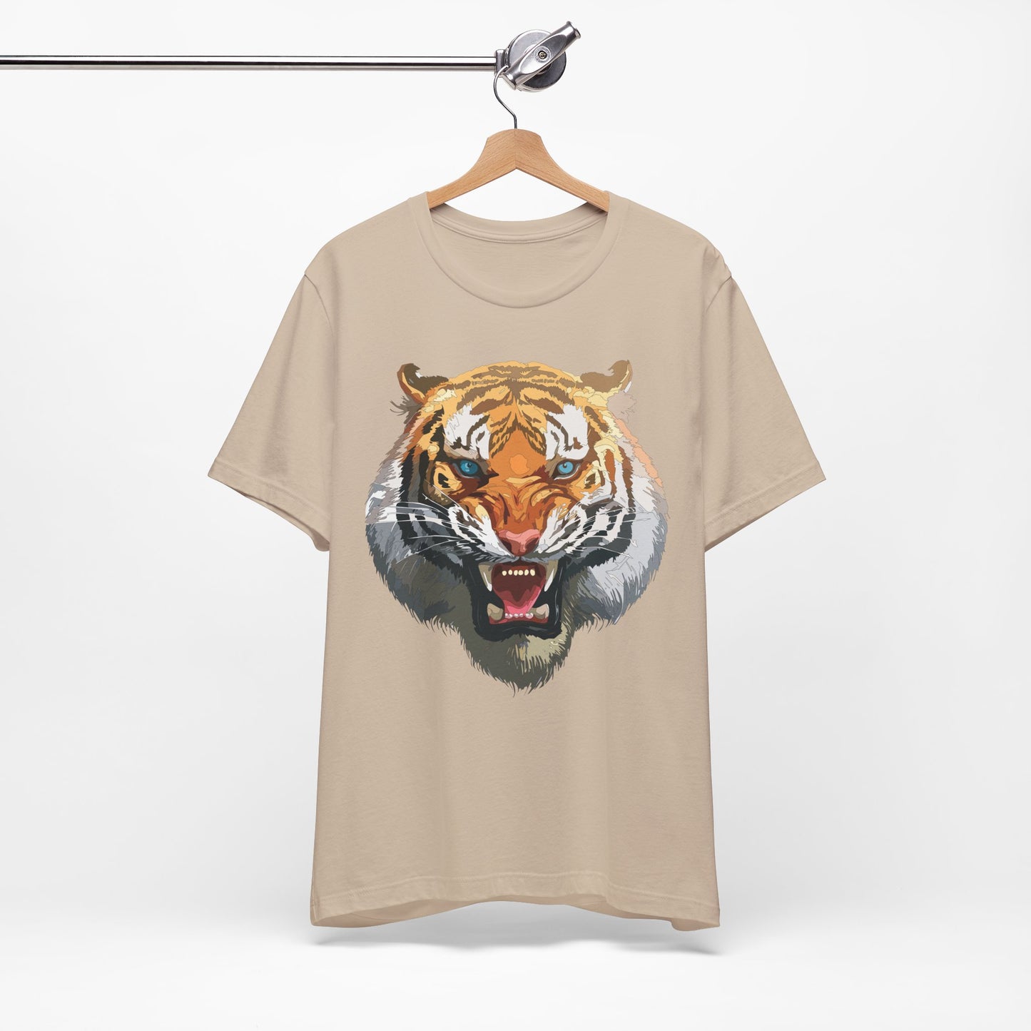 Tiger Shirt, Animal Shirt, T-Shirt with Tiger, Art Design Tee, Wild Animals Tees, Safari T-Shirt, Graphic Design Tee 15