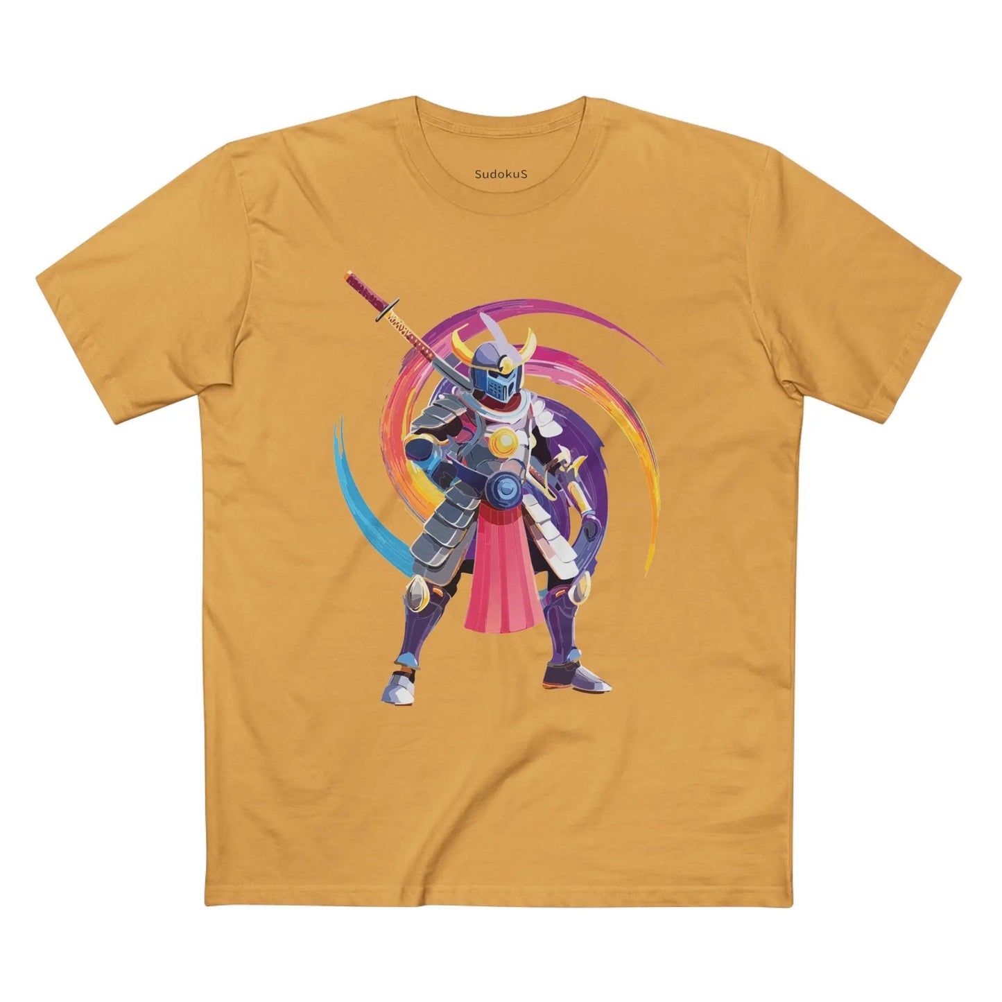 Samurai Graphic Unisex 100 Cotton Staple Tee 35
