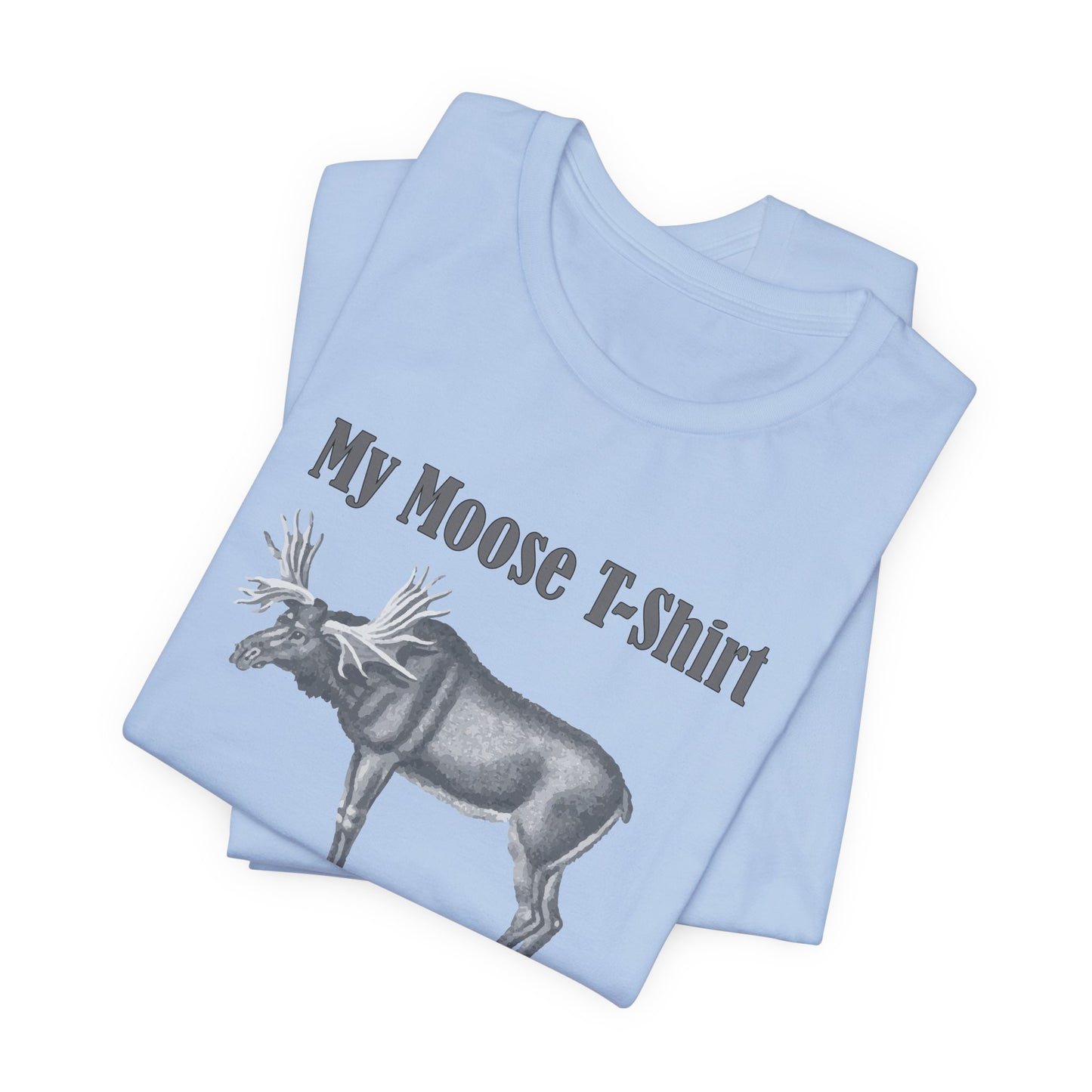 Unisex Cotton Tee Shirt with animals Print