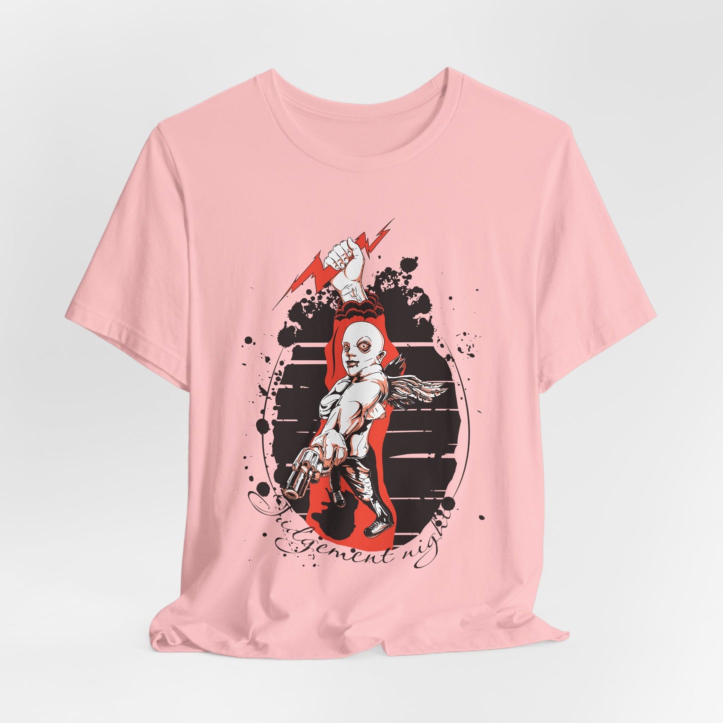 Judgment Night Tee, Artistic Tee, Graphic T-Shirt, Comic Tees, Artistic Comic T-Shirt, Vintage Top
