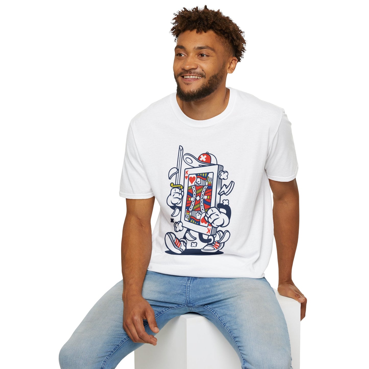 Cartoon T Shirt Animation T Shirt Funny Tee Shirt Unisex Gildan Softstyle 64000 Cotton Comfort