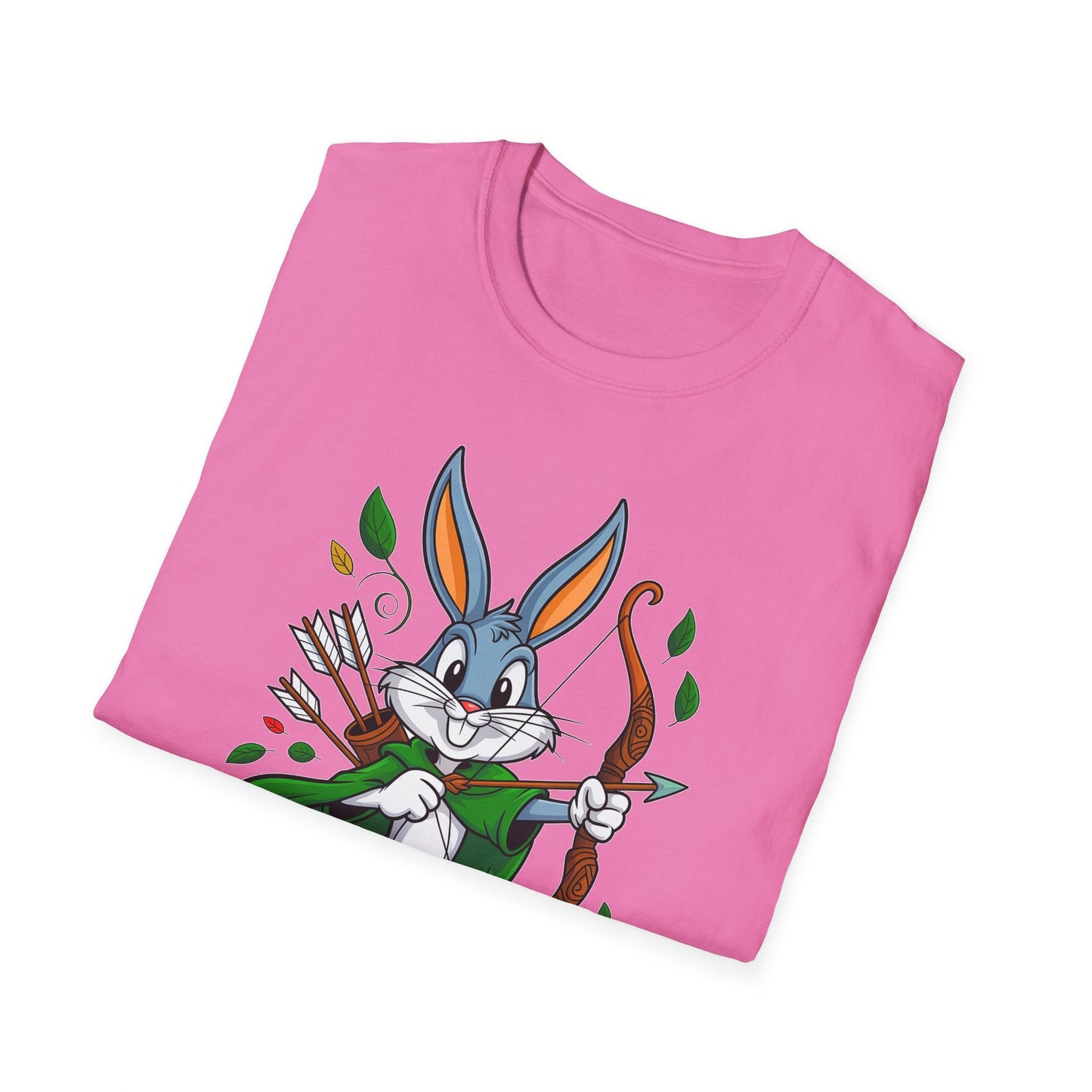 Bugs Bunny T Shirt Unisex Gildan Softstyle 100 Percent Ring Spun Cotton Cartoon Shirt Graphic