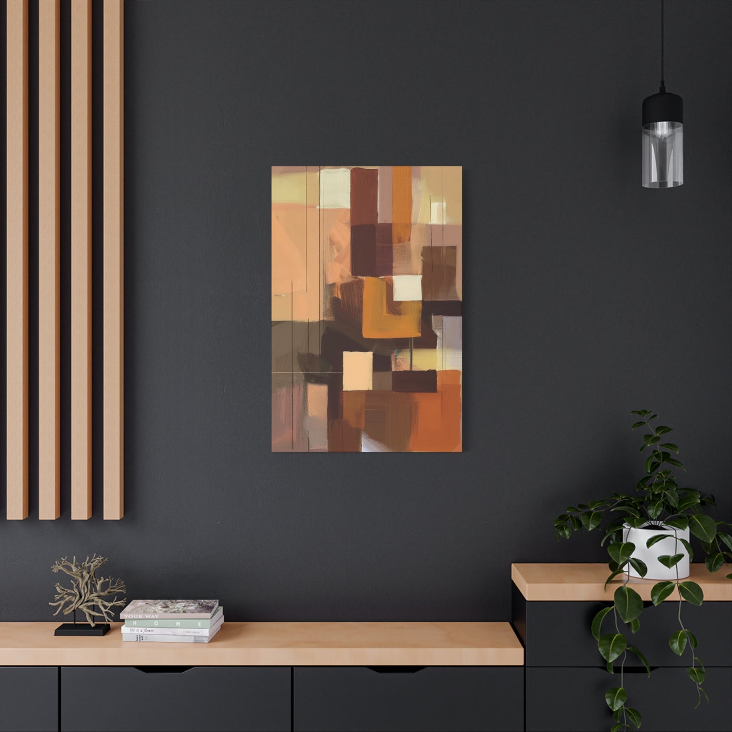 Abstract Geometric Painting Print Canvas 20x24,20x30,24x30 24x32,24x36,30x40 32x48,36x48,40x60 Pine-Wood Inner Frame ABS-49