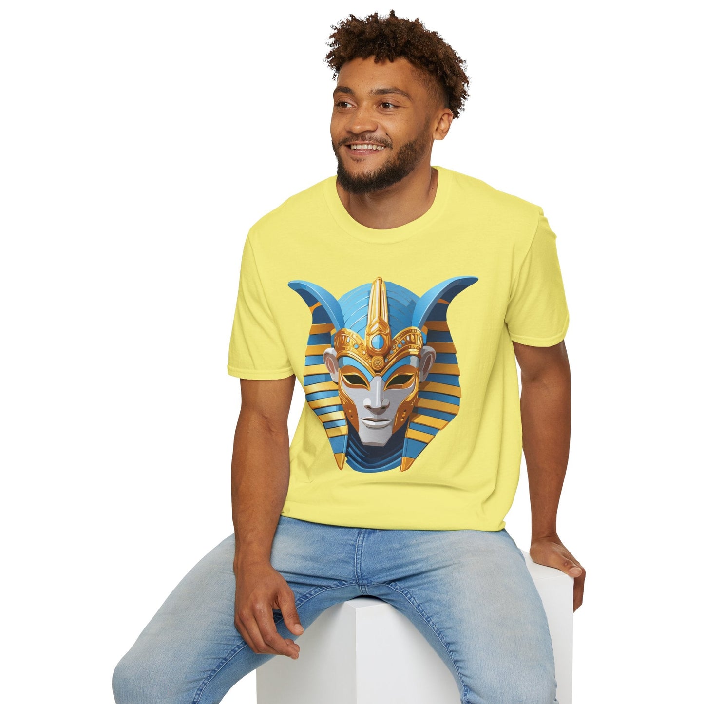 Mask Tee Shirt Unisex Masquerade Tee Gildan Softstyle 64000 100 Percent Cotton Breathable
