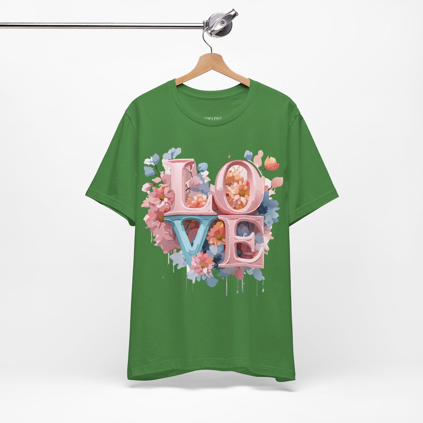 Valentine Graphic Tee Unisex Vintage Inspired Art Design Shirt Adelpha Premium Jersey Short Sleeve