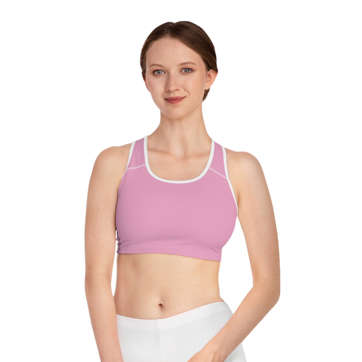 Pink Color Sports Bra, Pink Sports Bra 10