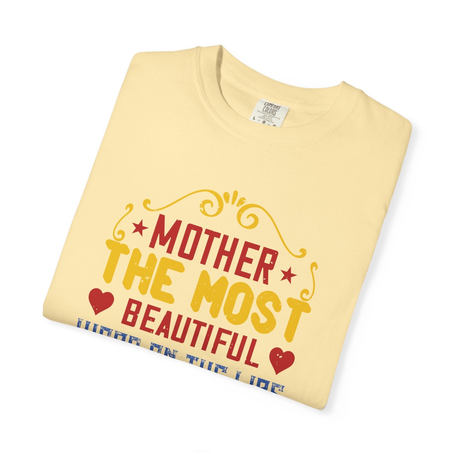 Mom T-shirt Mother Day Mama Tee Unisex Comfort Colors Garment-Dyed Cotton h84