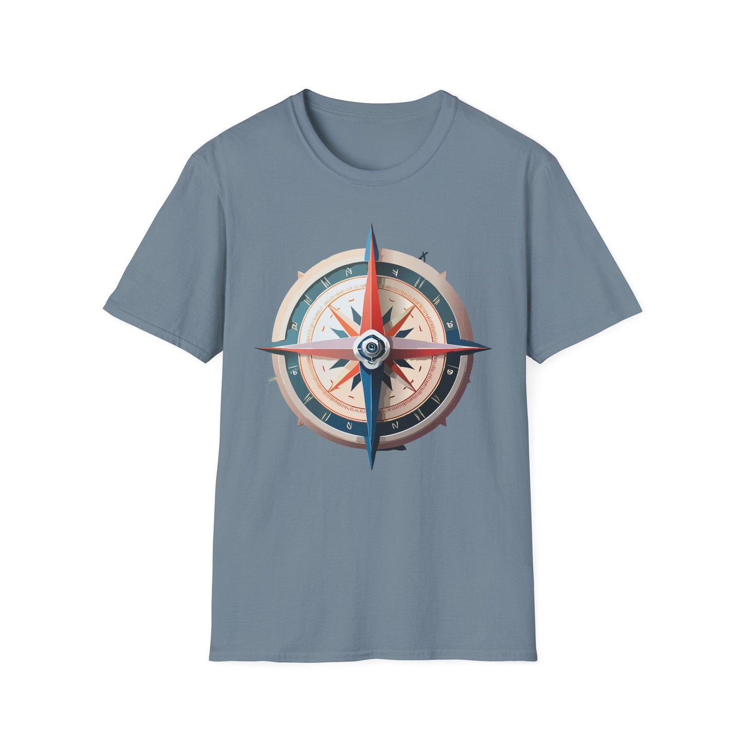 Compass Navigator Graphic Tee Unisex 100 Cotton 19