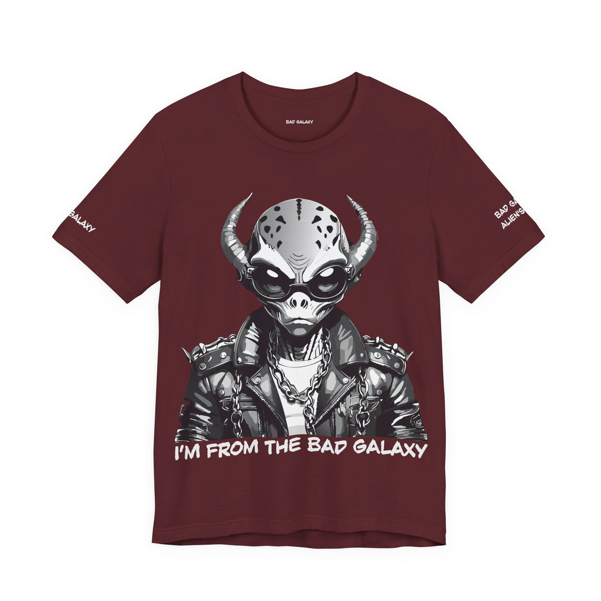 Alien Graphic Unisex Cotton Bella+Canvas Tee with Art Design b80