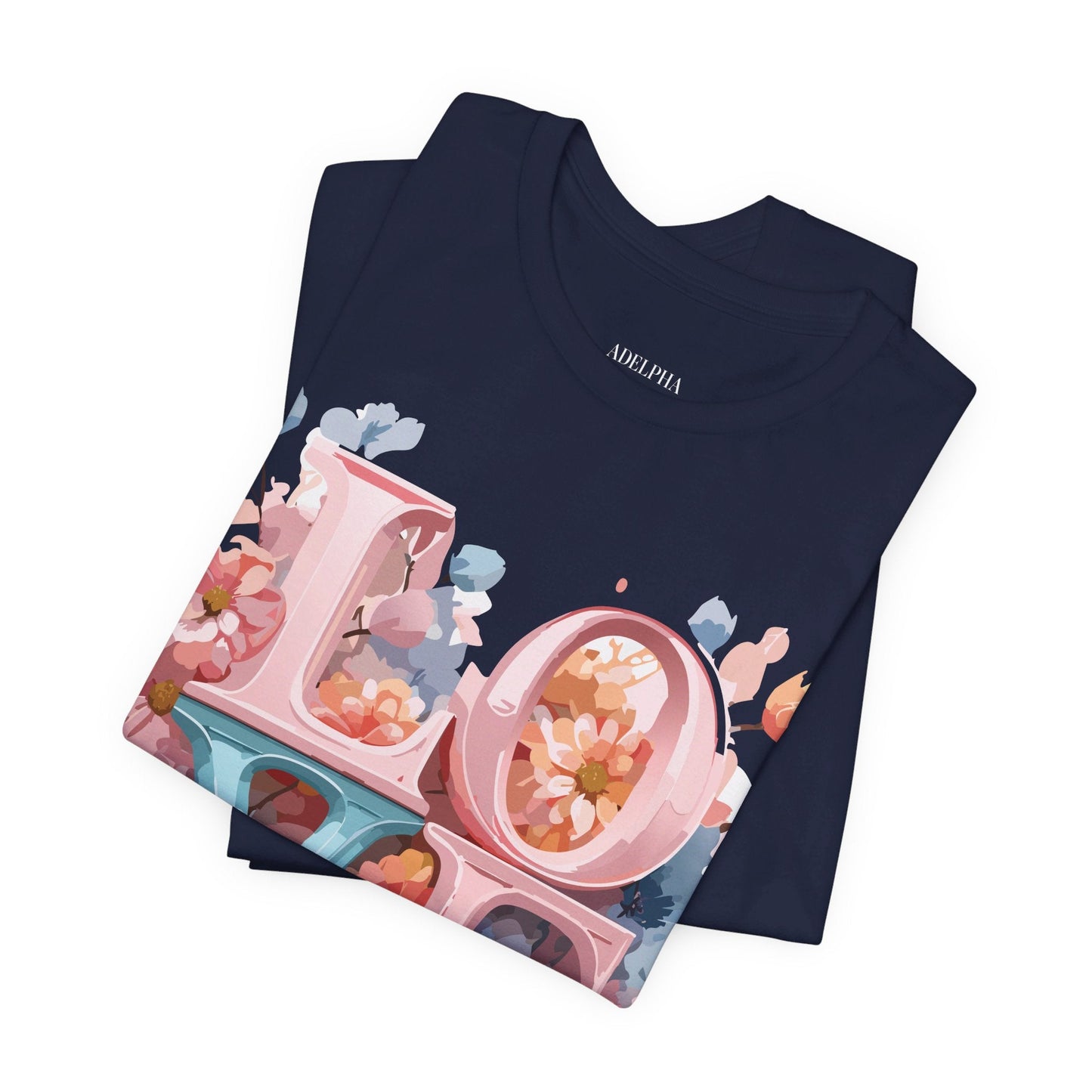 Valentine Graphic Tee Unisex Vintage Inspired Art Design Shirt Adelpha Premium Jersey Short Sleeve