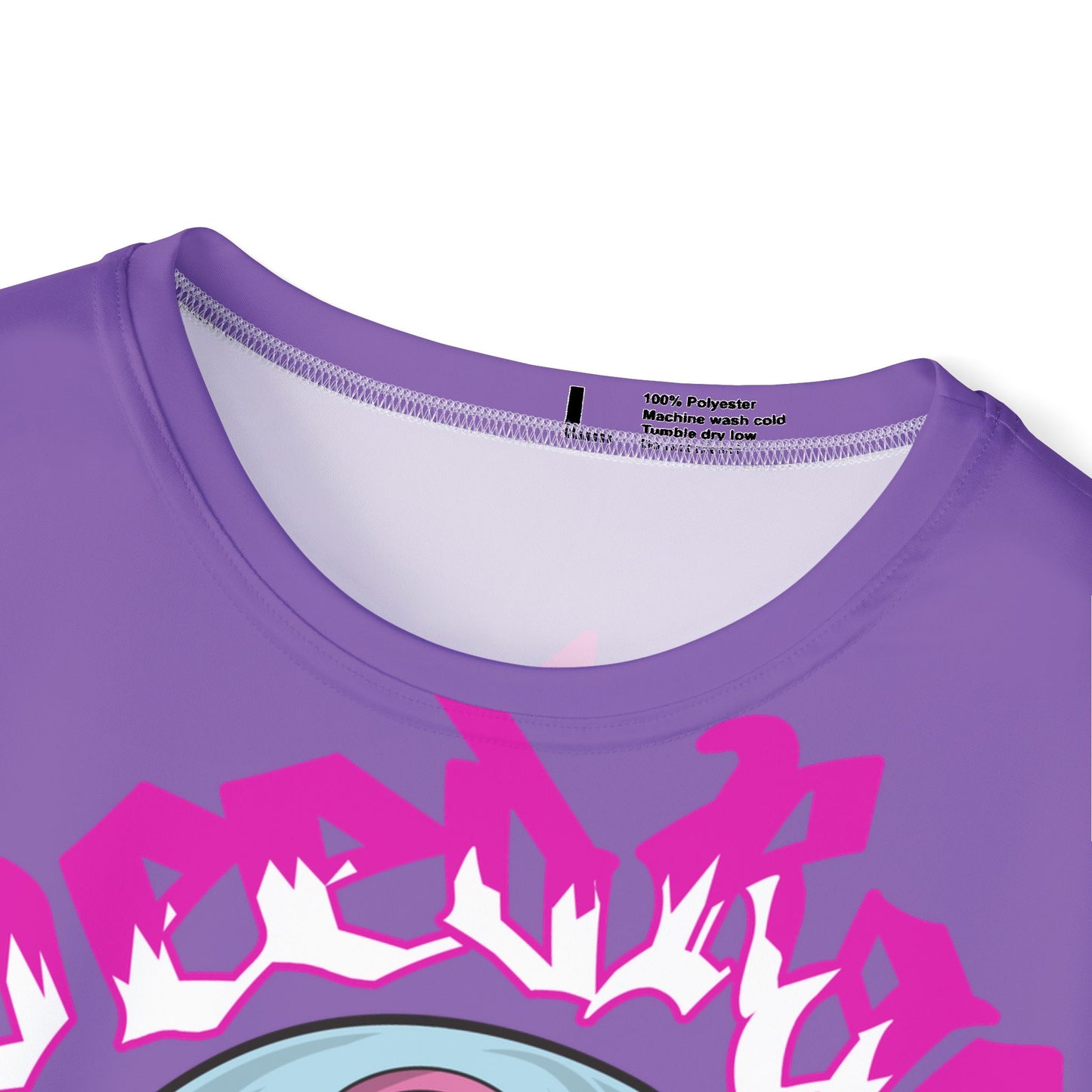 Be19 Fun Graphic T-Shirt, Art Design Poly Shirt, All Over Print Graphic Tee, Funny Print T-Shirt, Funny Cartoon Tee