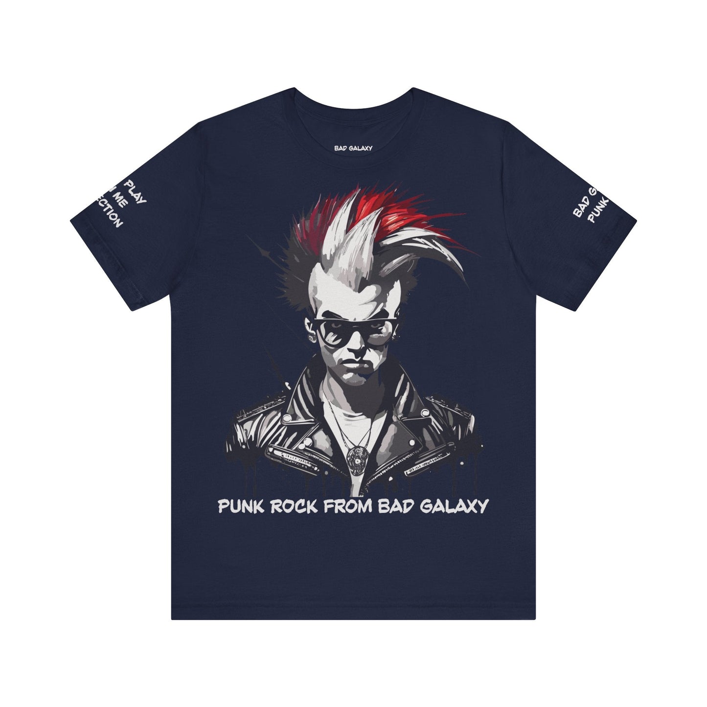 Punk Rock Tee Shirt Made In USA 100 Percent Cotton Eco Friendly Inks Durable Stitching