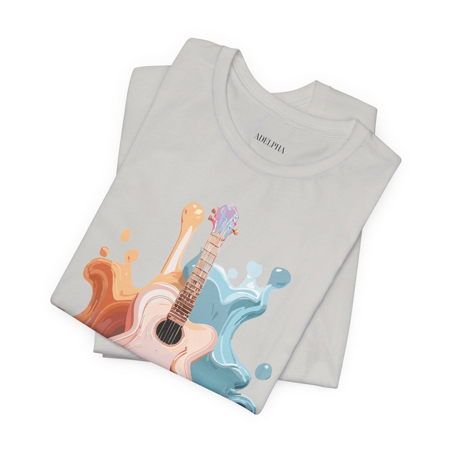 Music Graphic T Shirt Unisex Jersey Short Sleeve Adelpha Art Design Tee Vintage Inspired Artwork