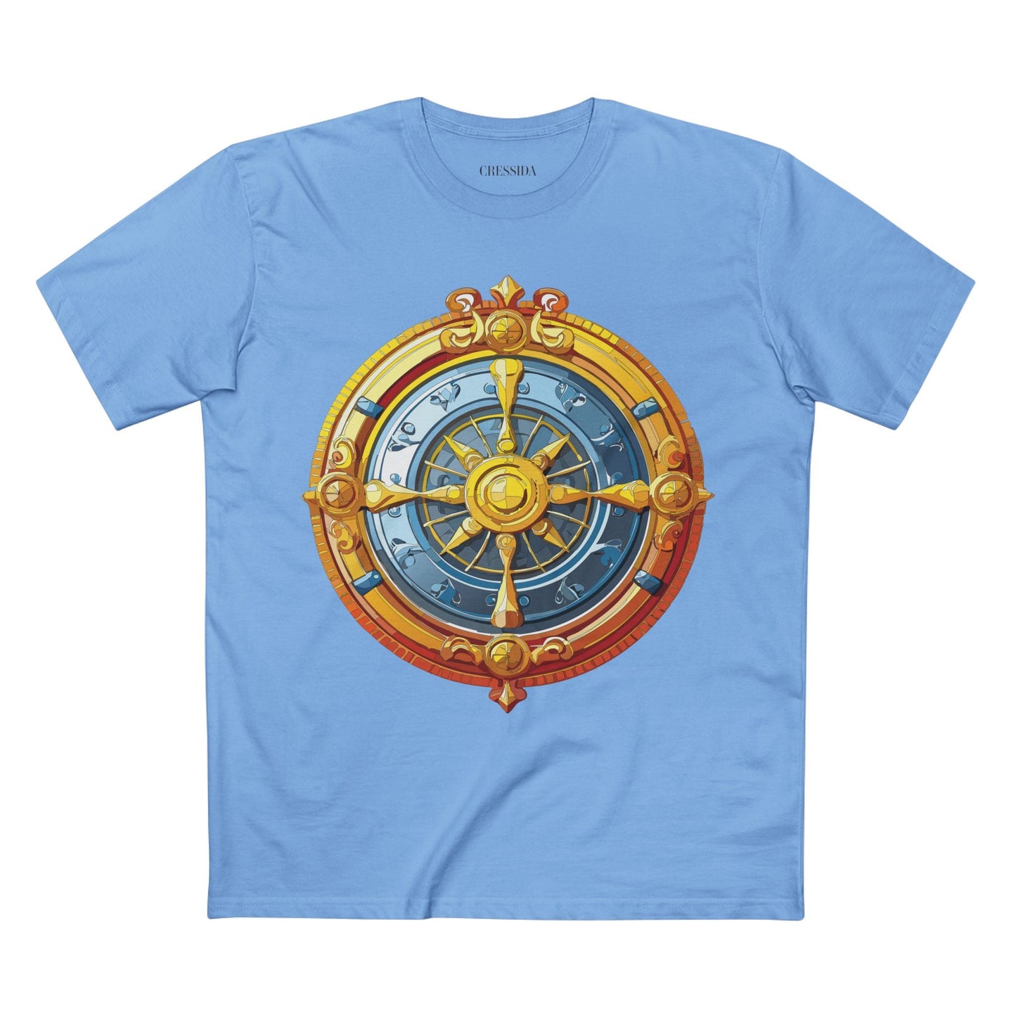 Antique Gold Coin Graphic Design T-Shirt Unisex 100 Cotton With Golden Print Artwork Tee 16