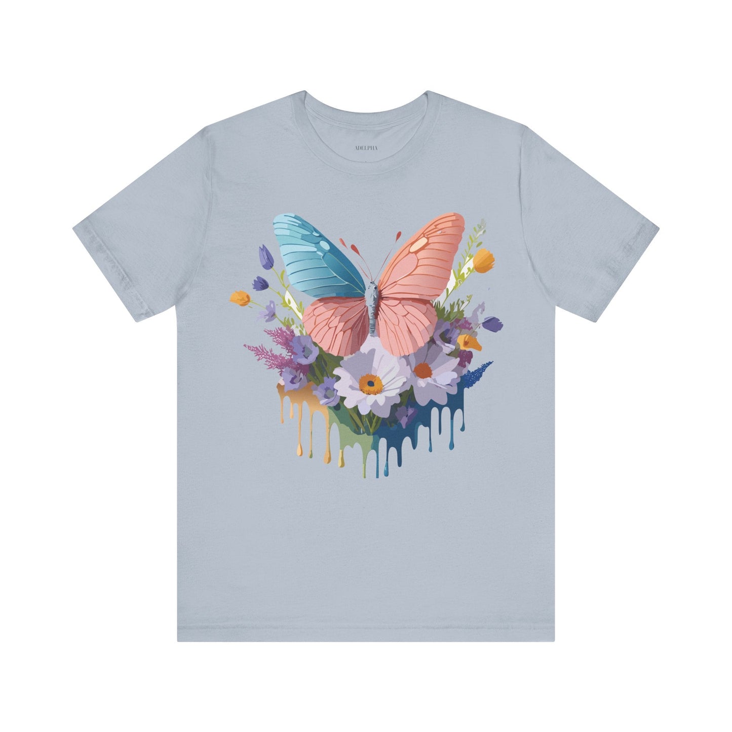 Butterfly Graphic Tee Unisex Art Design Shirt With Vintage Adelpha Artwork