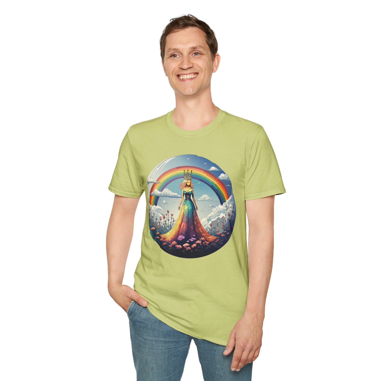 Womens Graphic T Shirt Art Design Tee Softstyle 64000 100 Percent Cotton Comfort