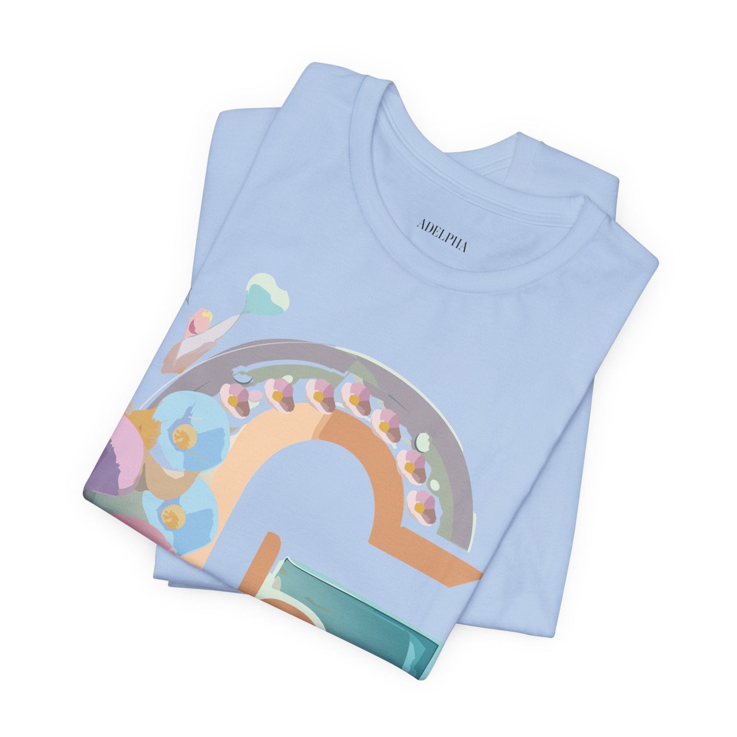 Letter G Graphic Tee Unisex Jersey Short Sleeve From Adelpha Art Design Vintage Inspired Shirt