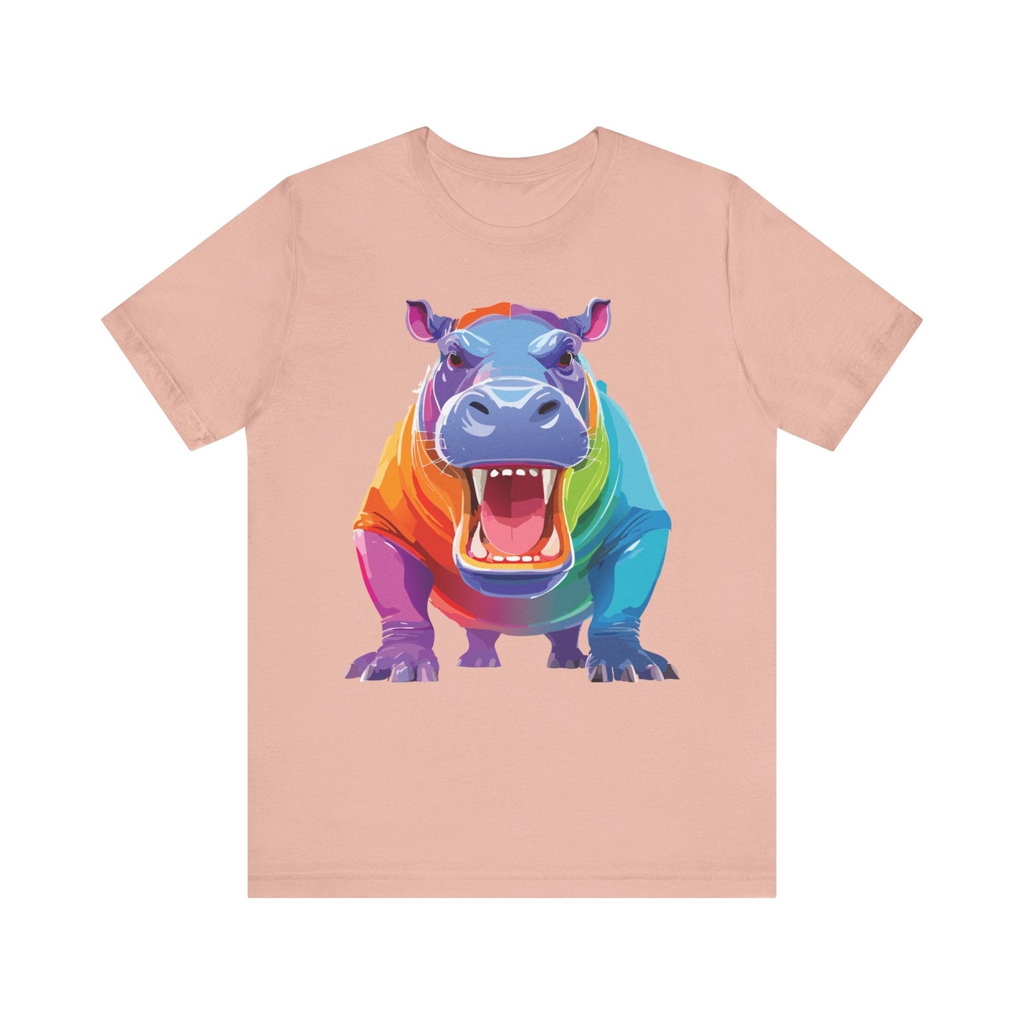 Unisex Animal Tee Shirt With Art Design Wild Animals Graphic Tee For Men Women All Sizes