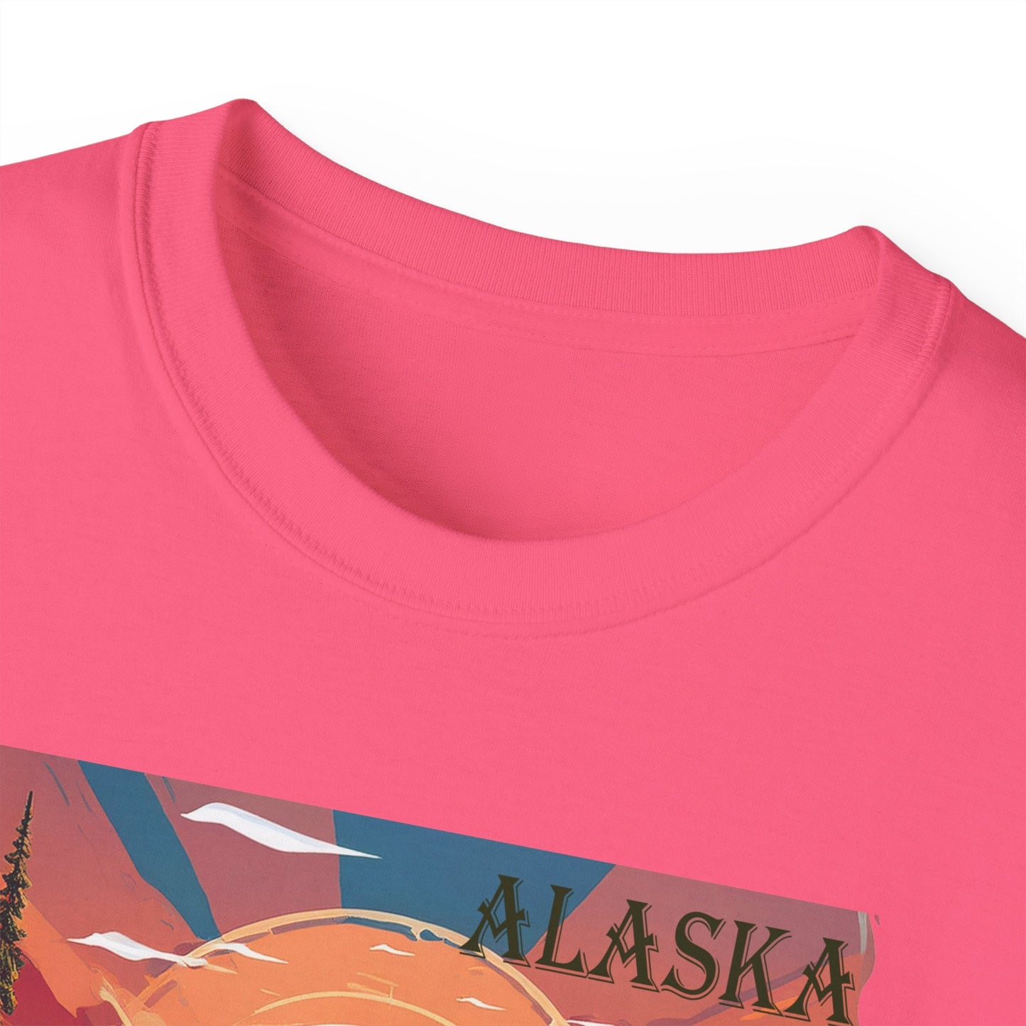 Alaska Graphic Unisex Cotton T‑Shirt 4