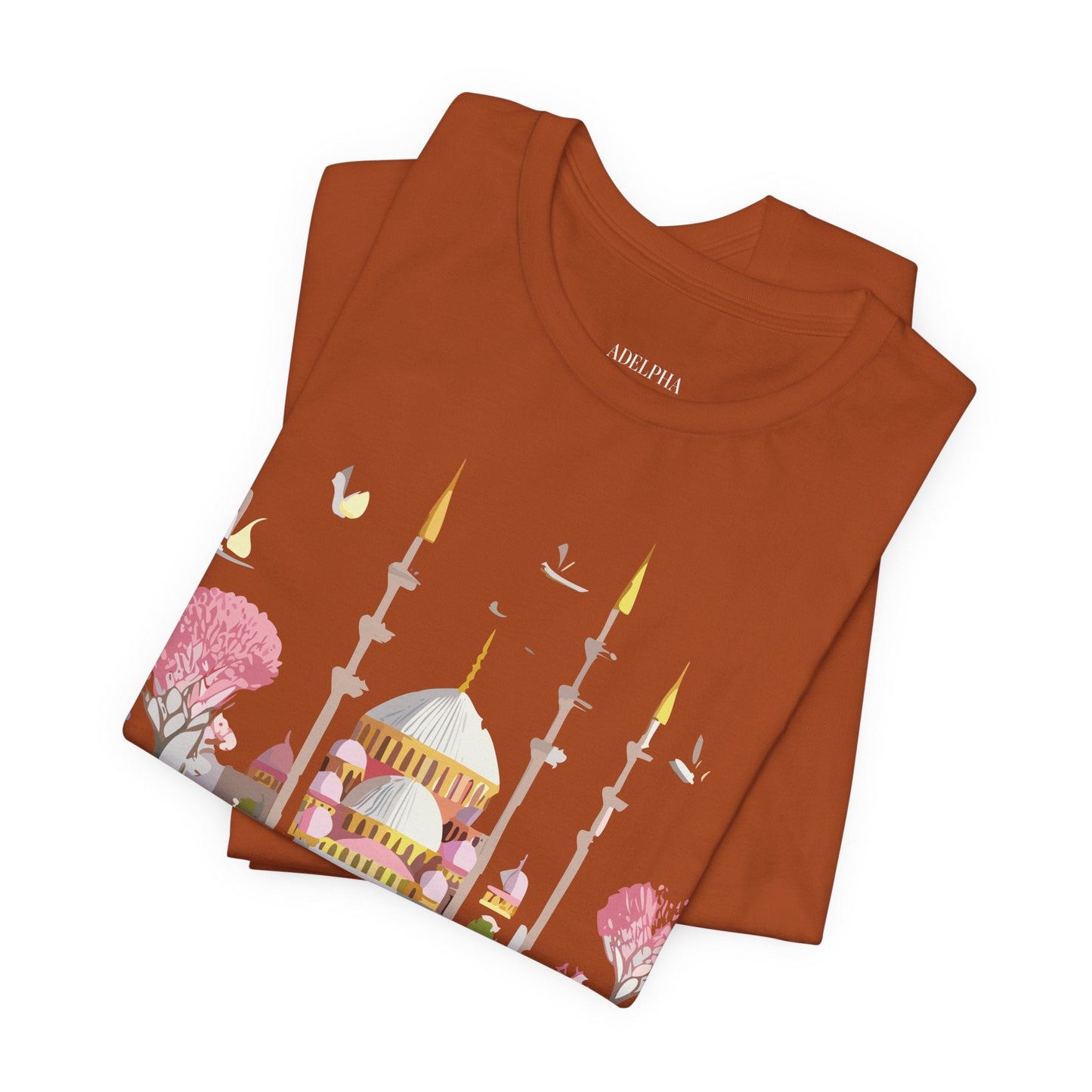 Istanbul Tourist Shirt Unisex Graphic Tee With Vintage Inspired Artwork By Adelpha
