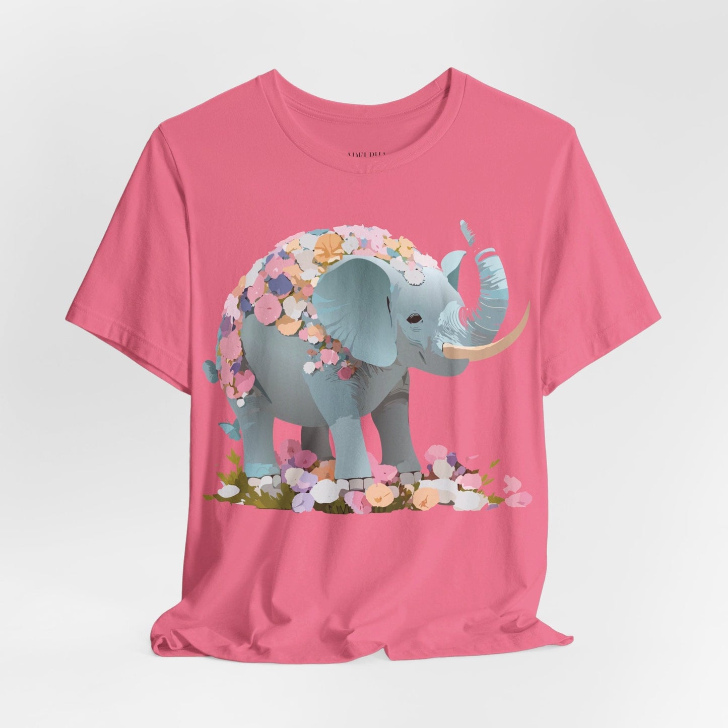 Elephant Graphic T Shirt From Adelpha Unisex Jersey Short Sleeve Vintage Inspired Art Design Tee