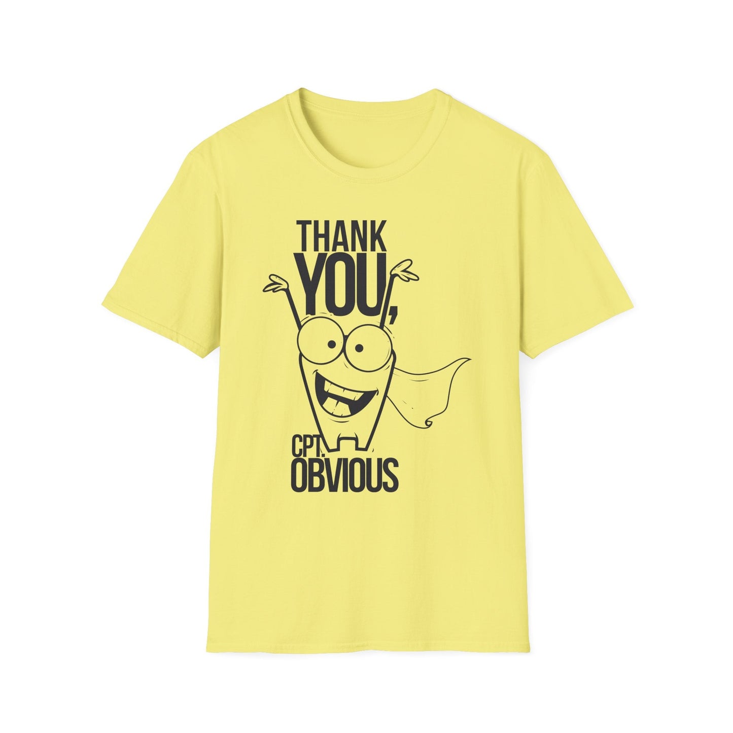 Cartoon T Shirt Animation Funny Tee Unisex Gildan Softstyle 64000 Ring Spun Cotton