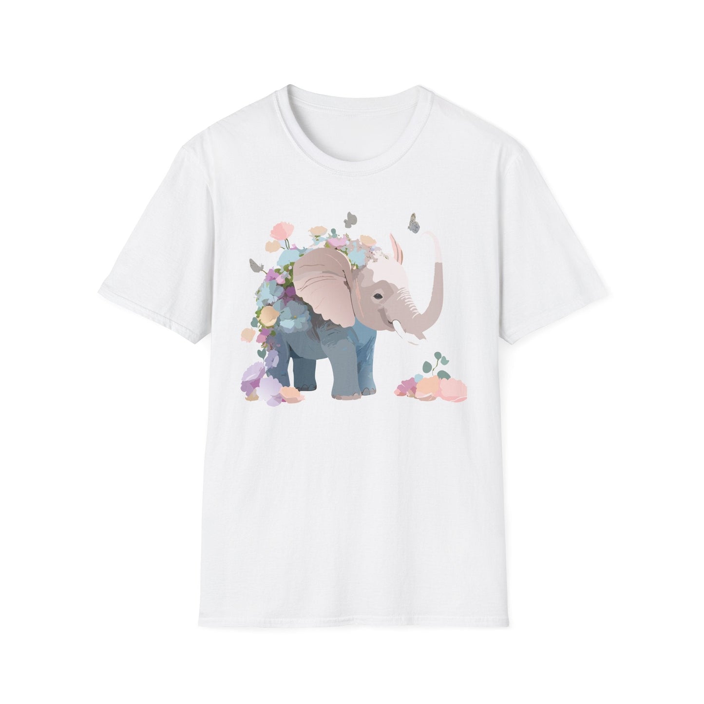 Elephant T Shirt Unisex Softstyle 64000 Elephant Tee Premium Comfort Everyday Wear