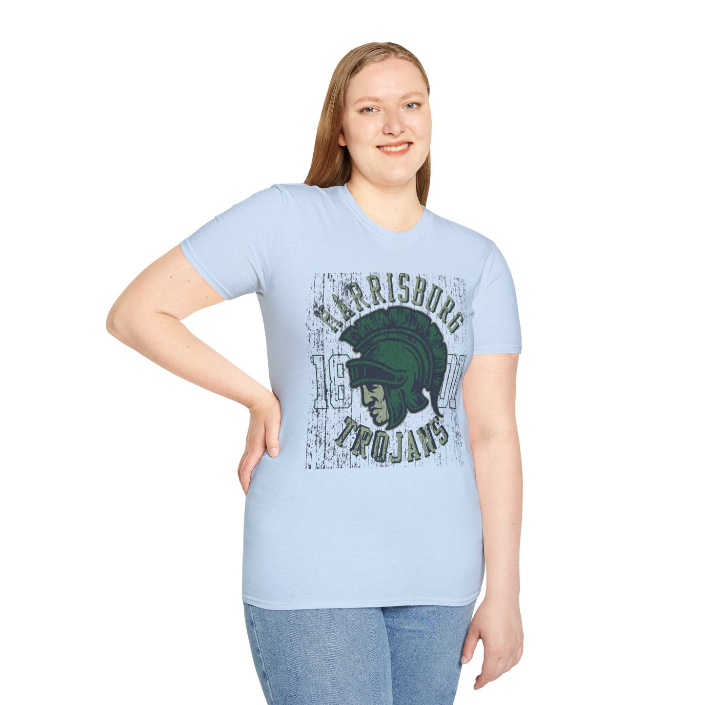 Unisex Gildan Softstyle 64000 Art Design Graphic T Shirt With Artwork Print For Everyday Wear