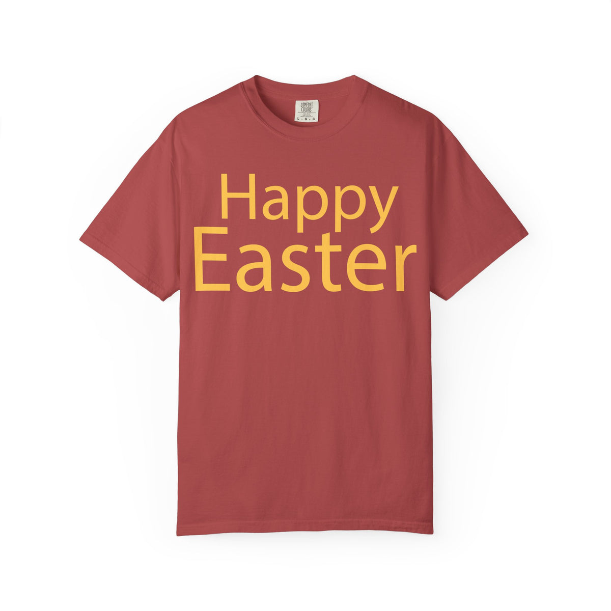 Happy Easter T-Shirt, Tee Shirt with Easter Signature, T Shirt with Easter Prints, Tee Shirt with Easter Design