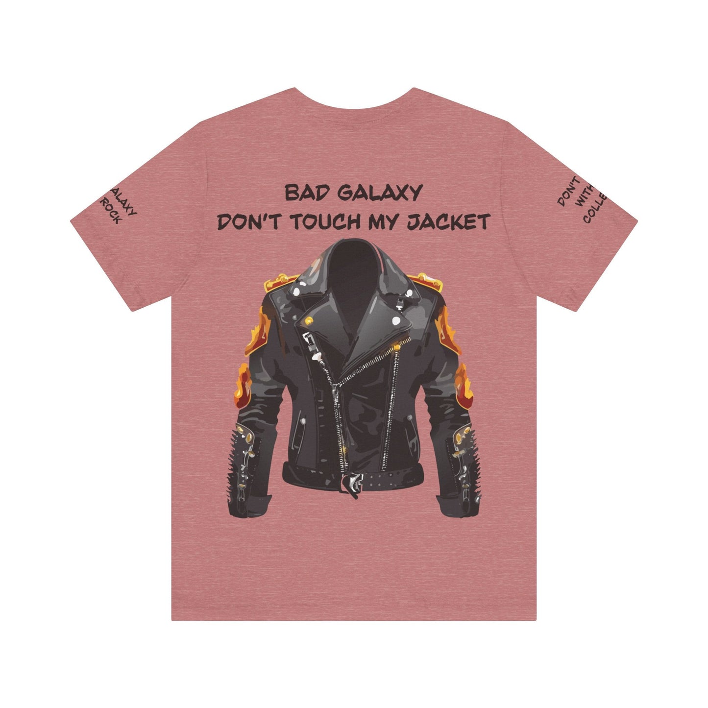 Punk Rock Tee Shirt From Bad Galaxy Made To Order 100 Percent Cotton With Eco Friendly Inks