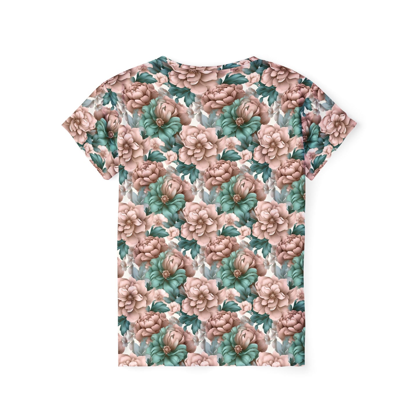 Women Poly Shirt with Floral Print F291