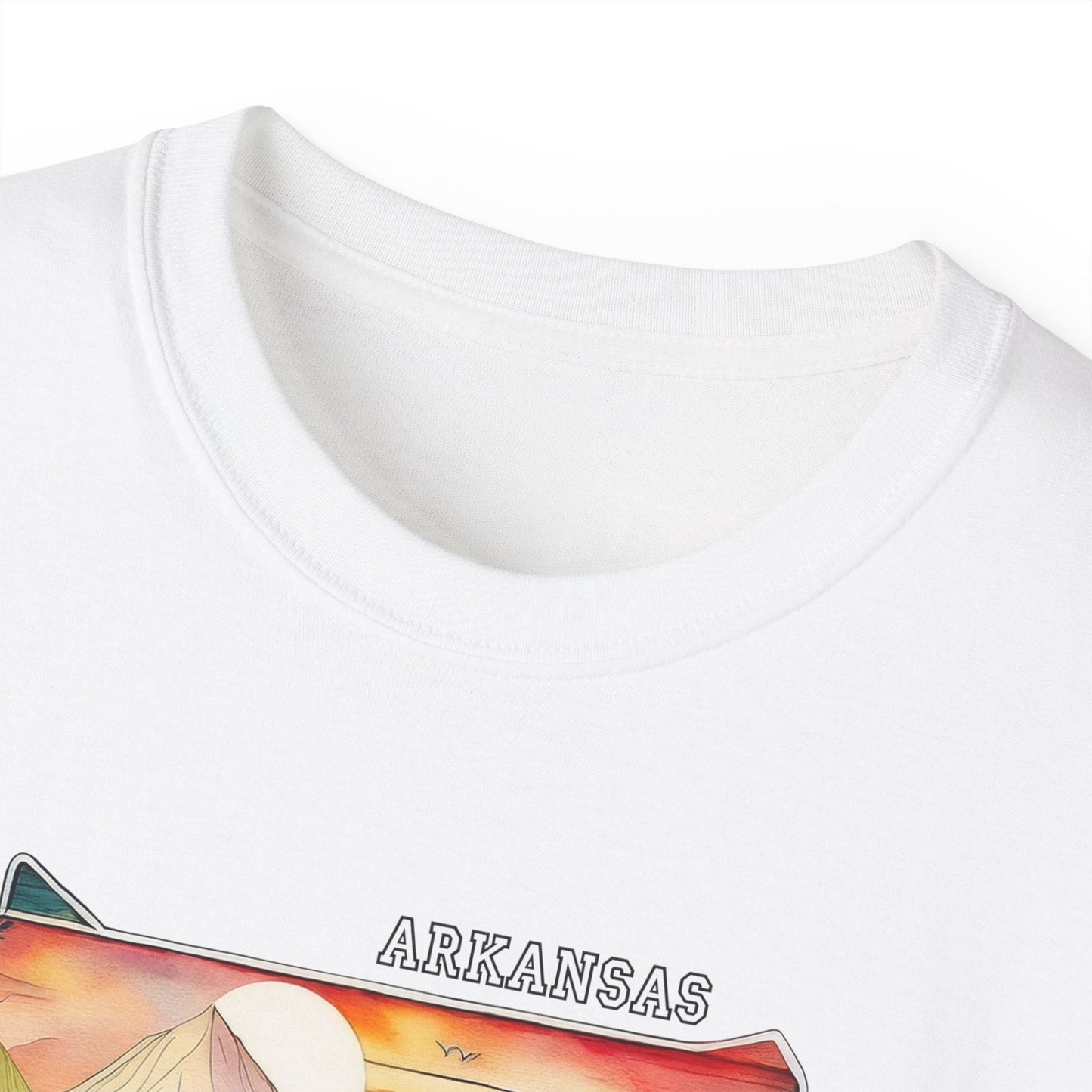 Arkansas Graphic Unisex Cotton T‑Shirt 2