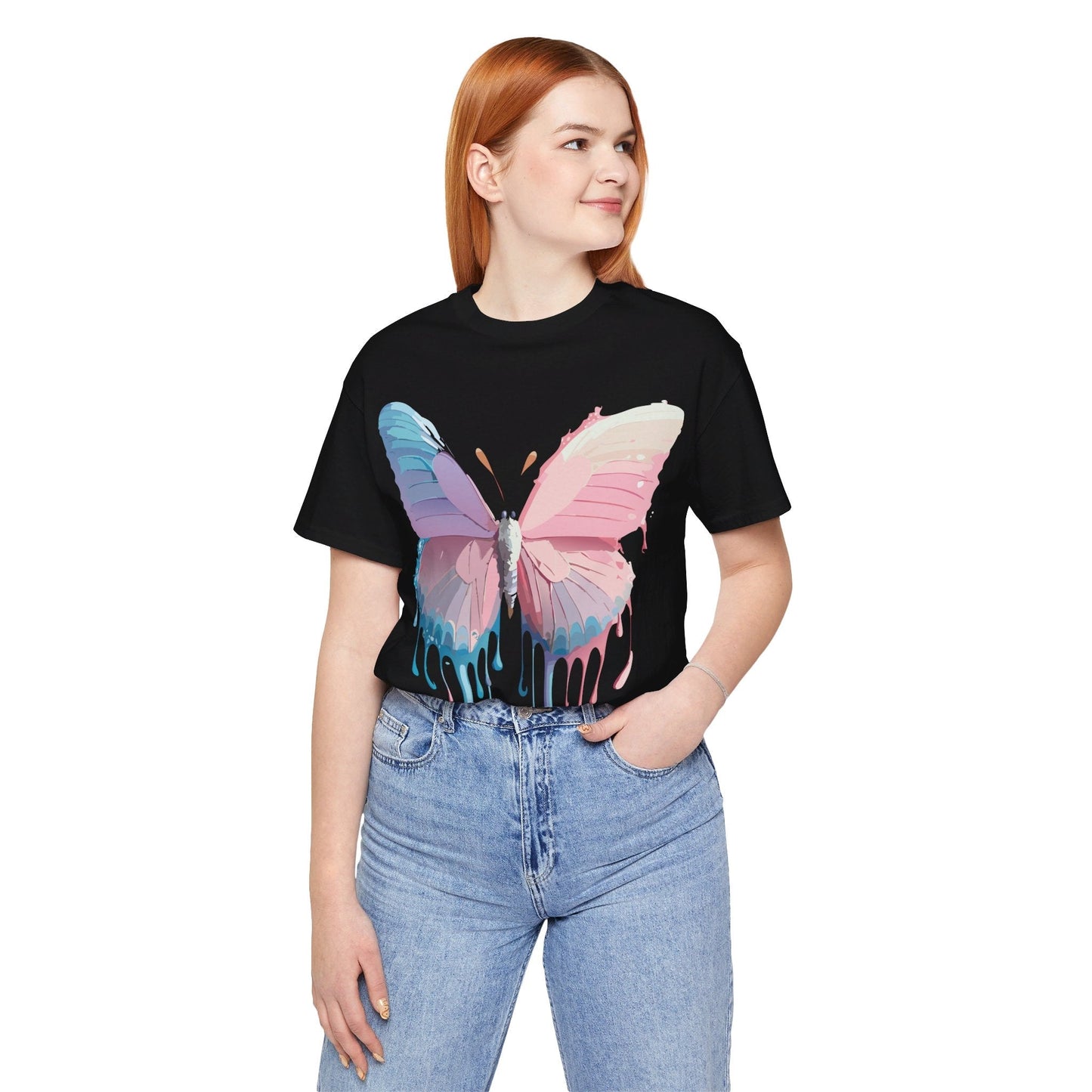 Adelpha Butterfly Graphic Tee Unisex Short Sleeve Art Design Shirt