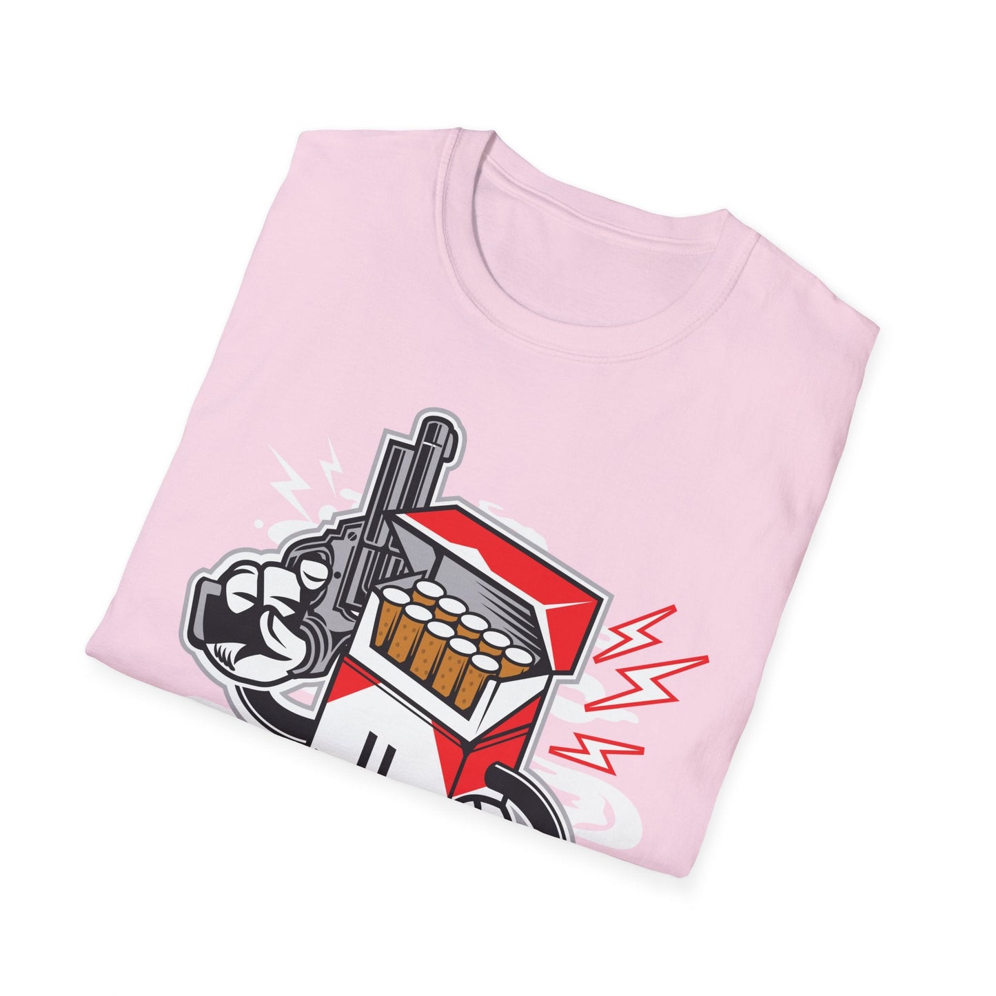 Cartoon T Shirt Animation Tee Funny Unisex Gildan Softstyle 64000 100 Percent Ring Spun Cotton