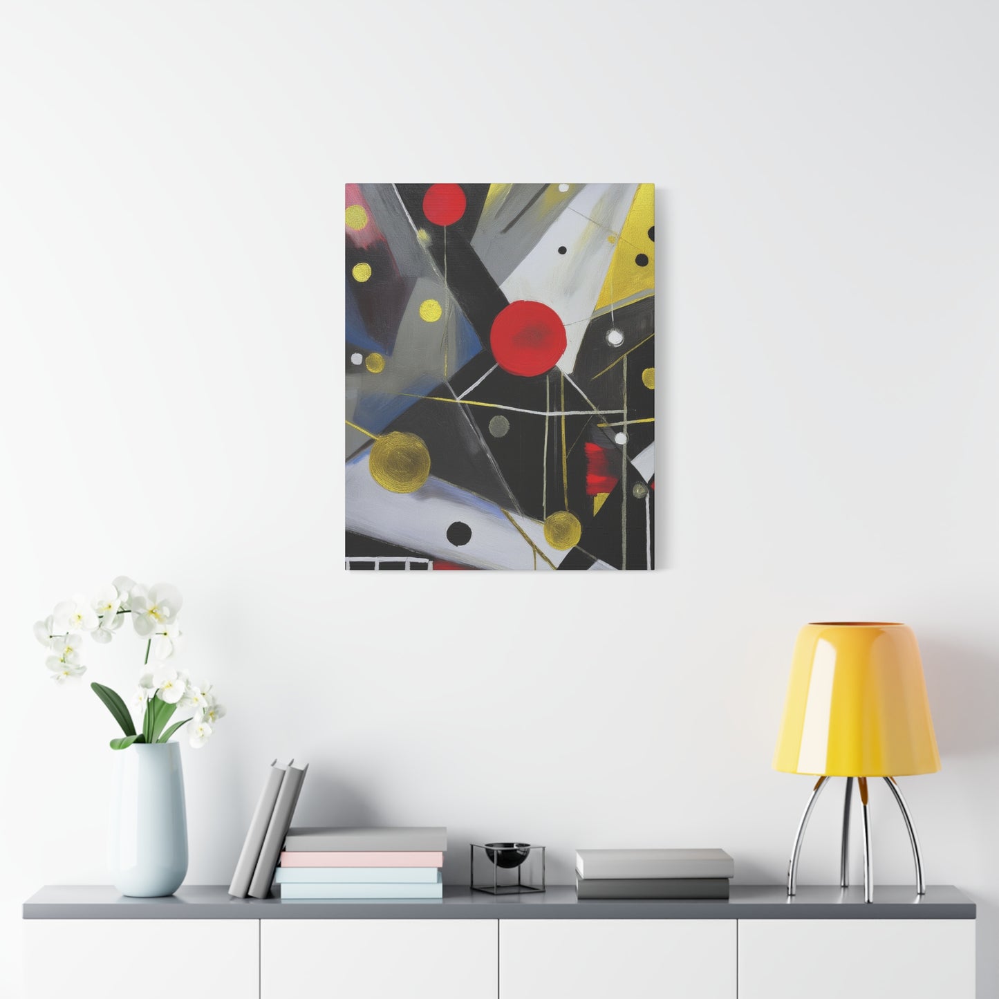 Abstract Oil Painting Print Canvas 20x24,20x30,24x30 24x32,24x36,30x40 32x48,36x48,40x60 Pine-Wood Inner Frame ABS-154