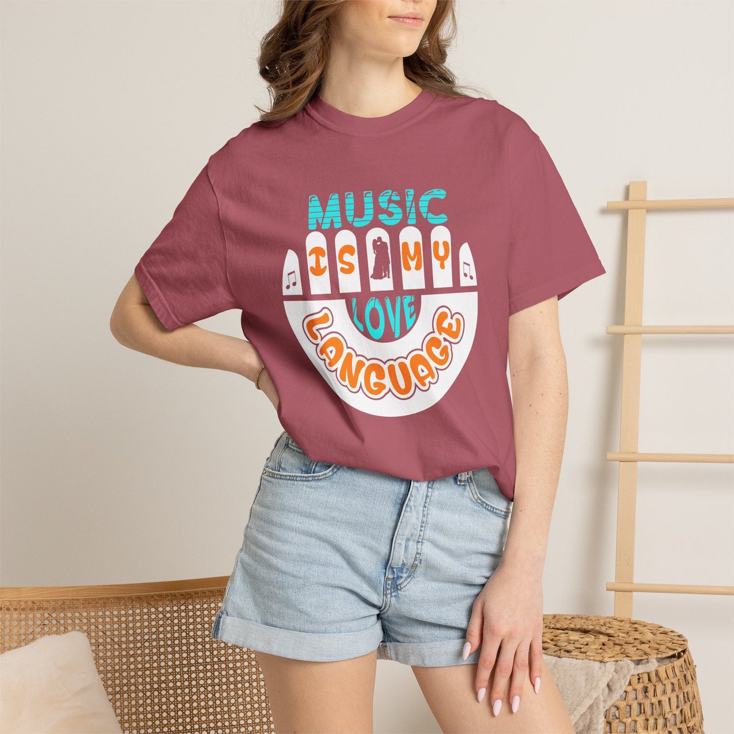 Music Graphic Design Unisex Cotton T-shirt 067